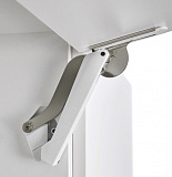 ФриСпейс PtO (открывание от нажатия) Комплект, тип E, цвет БЕЛЫЙ/никель, (компл. 2 шт.+толкатель) (2722469966)