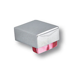 Ручка кнопка, пластик красный (670RJX)