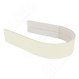 Цоколь радиусный, 1006x95 мм, R-240 мм универсальный, цвет ваниль (B85394)