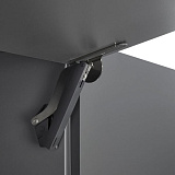 ФриСпейс PtO (открывание от нажатия) Комплект, тип E, цвет АНТРАЦИТ/никель, (компл. 2 шт.+толкатель) (2722467500)