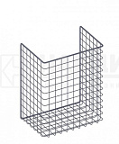 Корзина для белья откидная, черный муар 340х435х230 мм (КО.340*435.56)