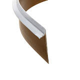 Уплотнитель Г-образный для столешниц 26/38мм и плит 10,16,28мм (длина скрутки 3,05м), цвет белый