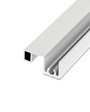 Верхний горизонтальный профиль для узкой системы, белый глянец, 5,8 м (254P/W)