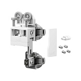 Комплект фурнитуры WingLine L 12 кг, LIGHT, без функции самозакрывания, цвет белый, правый (БЕЗ ПЕТЕЛЬ) (9339393)