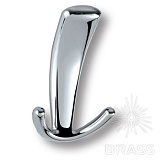 Крючок мебельный, глянцевый хром (720MP02)