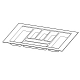 Организация OrgaTray 440 для InnoTech Atira, ArciTech, T441-520, B601-700, белая (9194969)