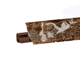 Плинтус для столешниц Опал шоколадный 3.0 м (Скиф № 184О) (LB-23-6076)