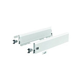 Комплект боковин ящика ArciTech с соединит. перед. панели,NL 500,H126,цвет белый (914927605)