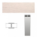 Соединительный элемент для цоколя универсальный, 100 мм, цвет дуб светлый (B32781)