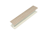Соединительный элемент для цоколя универсальный, 100 мм, цвет бодега (лиственница кремовая) (B43490)